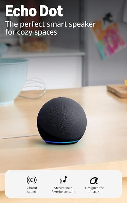 Amazon Echo Dot (newest model) product photo