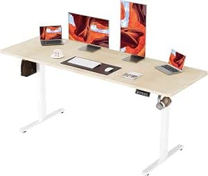 ERGOMAKER Electric Standing Desk, 170 product photo