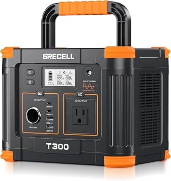 Portable Power Station 330W, GRECELL product photo
