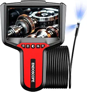 Endoscope Camera with Light: 5" product photo