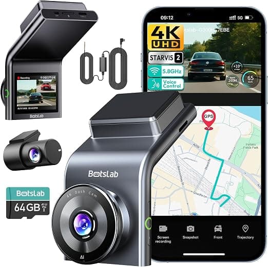 BOTSLAB 4K Dashcam Car Front product photo