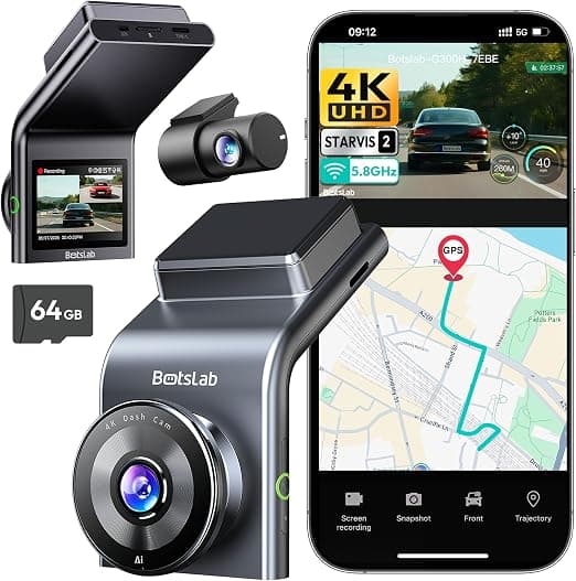 BOTSLAB 4K Dashcam Car Front product photo